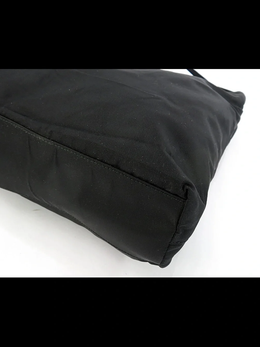 Prada Black Nylon Tote Bag